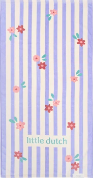 Рушник дитячий Little Dutch Dreamy Purple Stripe 60x120 см (8721321872351)