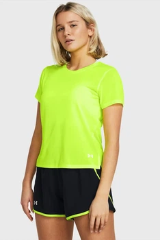 Жіноча жовта футболка UA LAUNCH SHORTSLEEVE Under Armour XS 1382434-731