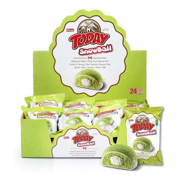 Пирожное, десерт в глазури Snowball TODAY с фисташковой начинкой, 24 шт, 40 г