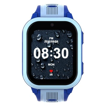 Детские смарт часы Wonlex KT41 4G GPS, видеозвонок, камера 2мп, Android, сим картой синий