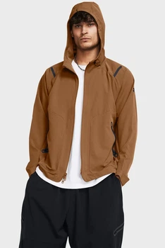 Чоловіча коричнева вітровка UA Unstoppable Jacket Under Armour SM 1370494-253