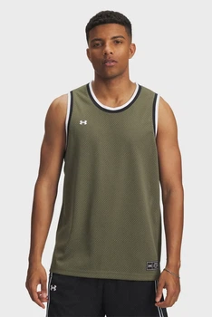 Чоловіча оливкова майка UA Zone Pro Mesh Tank Under Armour M 1390118-390