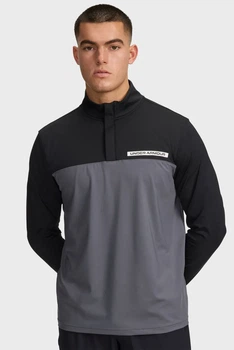 Чоловіча темно-сіра спортивна кофта UA T2G 1/4 Zip Under Armour XXL 1389878-002