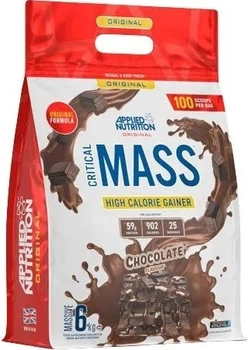 Gejner Applied Nutrition Critical Mass w proszku o smaku czekoladowym 6000 g (5056555204467)