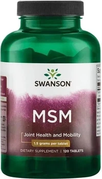 Метилсульфонілметан Swanson 1.5 г 120 таблеток (87614021126)