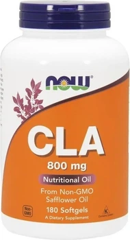 Spalacz tłuszczu Now Foods CLA 800 mg 180 kapsułek miękkich (733739017284)