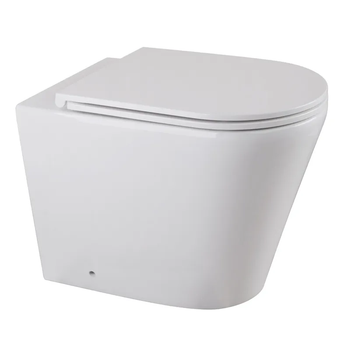 Унітаз підлоговий безбачковий Mixxus Premium Bevel-0702-T3 (555х365х410 мм) система змиву Tornado 3.0 (MP6715)