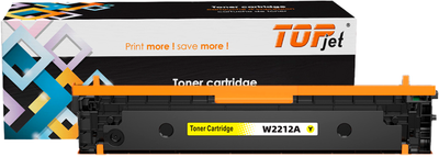 Тонер-картридж TopJet HP 207A (W2212) Yellow (6970749000521)