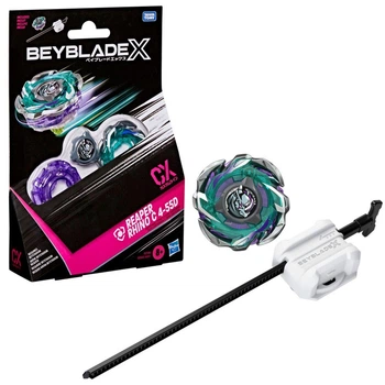 nano様用ベイブレードX Бейблейд c пусковым устройством Hasbro Beyblade X Reaper Rhino C 4