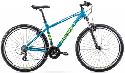 Велосипед гірський (MTB) Romet Rambler R9.0 29 2022 Blue/Yellow