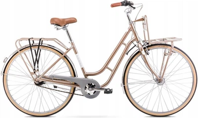 Велосипед міський Romet Luiza Lux 26 2024 Beige