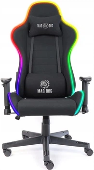 Комп'ютерне крісло для геймера Mad Dog GCH800 RGB Black