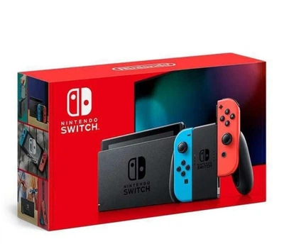 Портативна ігрова приставка Nintendo Switch with Neon Blue and Neon Red Joy-Con (045496452629)