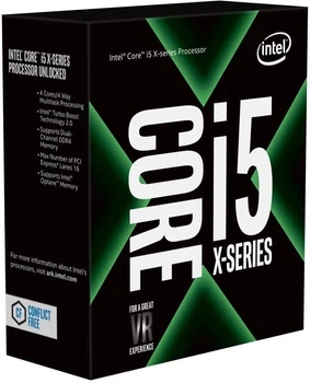 Процесор Intel Core i5 Kaby Lake-X i5-7640X BOX (BX80677I57640X)