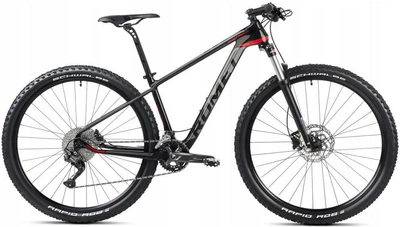 Велосипед гірський (MTB) Romet Mustang Evo 1 29 2024 Black/Red