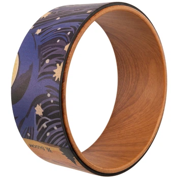 Колесо для йоги пробковое кольцо для йоги Bloom Cork Yoga Wheel 7125 размер 33х13см
