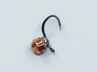 Мормишка вольфрамова Start Fishing Кристал з вушком гачок №18 Cu 3 мм 0,3 г 032-030-1