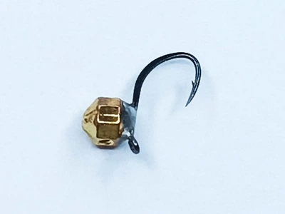 Мормишка вольфрамова Start Fishing Кристал з вушком гачок №18 Gold 3 мм 0,3 г 032-030-1