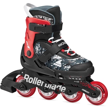 Роликовые коньки Rollerblade Microblade SL black-red 28-32 86B0751540-ND01