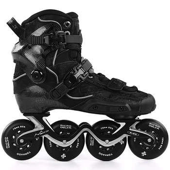 Роликовые коньки Micro Delta Force2 BK black 39.0 MIS-DF2-BK
