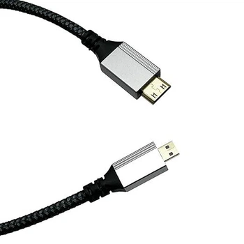 Кабель Seadream micro HDMI to mini HDMI 4K@30Hz/2K@60Hz/1080P@120Hz 1м black