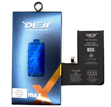 Аккумулятор повышенной емкости для iPhone 14 Pro 3510 mAh Decode без уведомления про неизвестную запчасть Deji Original