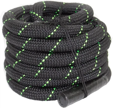 Канат тренувальний для кросфіта 15 м Battle Rope WCG 38х15