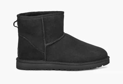 Чоловічі Уггі UGG Mini Classic Black 43 Чорні