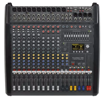 Активный микшерный пульт POWERMATE 1000-3 с усилителем 2х1000Вт