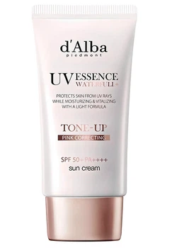 Тонуючий сонцезахисний крем для обличчя d'Alba Waterfull Pink Tone-Up Sun Cream SPF50+ PA++++ 50 ml