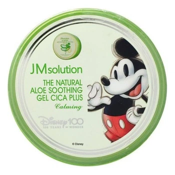 Успокаивающий гель для тела с алоэ и центеллой JMsolution The Natural Aloe Soothing Gel Cica Plus Calming Disney Mickey 300ml