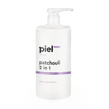 Шампунь-гель для душа из пачули Piel Patchouli Shampoo-Body Wash 2in1 1000 мл