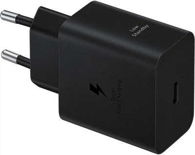 Мережевий зарядний пристрій для Samsung 25 W USB-C Black