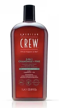 Шампунь American Crew Relaxing Shampoo, Conditioner and Body wash 1000 мл