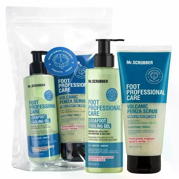 Набір для ніг скраб+гель Mr.Scrubber Perfect Legs Foot Professional Care