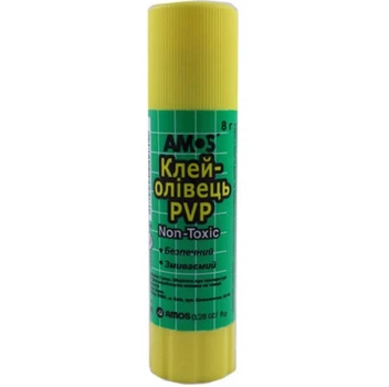 Клей-олівець PVP Amos 8 г (GSW 8)