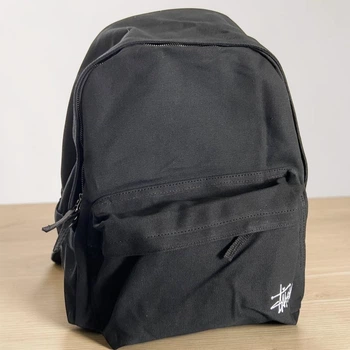 Рюкзак Stussy Canvas чоловічий та жіночий повсякденний чорний