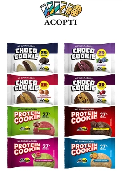 Протеїнове печиво FitWin Choco та Protein Cookie АСОРТІ 16шт