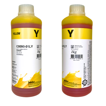 Водорозчинне чорнило InkTec, серія: C0090, для принтерів Canon (Dye – YELLOW – 1л)