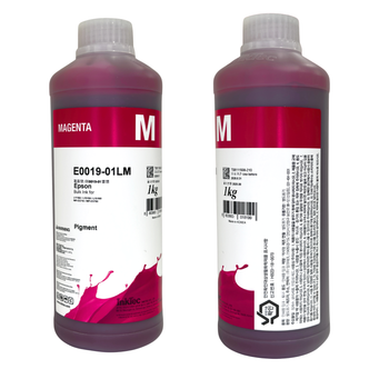 Пігментне чорнило InkTec, серія: E0019, для принтерів EPSON (Pigment – MAGENTA – 1л)