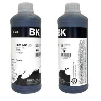 Пігментне чорнило InkTec, серія: E0019, для принтерів EPSON (Pigment – Black – 1л)