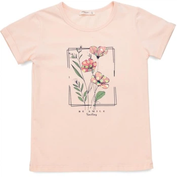 Футболка детская Breeze с коротким рукавом (21517-146G-peach) Breeze 21517-146G-peach 1034705