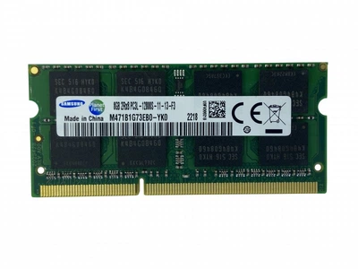 ОЗП Samsung SODIMM DDR3L 8 ГБ 1600 МГц 1,35 В для ноутбука