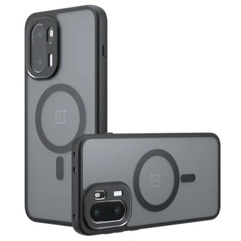 Защитный чехол Deexe Matte Skin with MagSafe для OnePlus 15R / Ace 6 / Ace 6T - Black