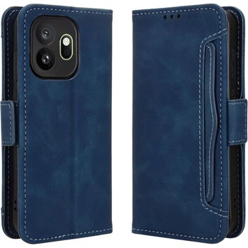 Чохол-книжка з кишеньками Deexe Wallet Stand для OnePlus 15T - Blue