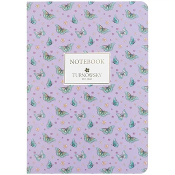 Блокнот Axent Morning Dew 1 8700-23-A-TR, А5, 80 листів, клітка, м'яка обкладинка