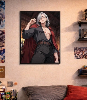 Постер в рамці під склом Husbando Art А3
