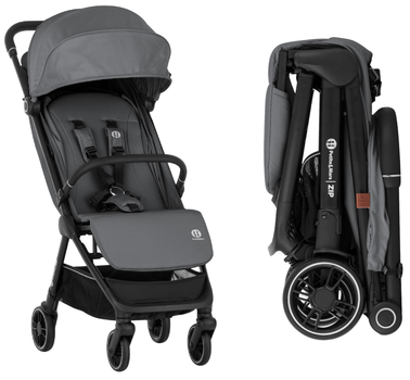 Прогулянкова коляска Petite&Mars Zip Smoky Anthracite (8596202017493)