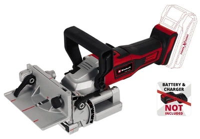 Фрезер ламельний акумуляторний Einhell TE-BJ 18 Li, PXC, X-Change (без акум.), 18 В, макс. глибина 20 мм, діам. 100 мм.(4350630)