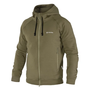 Спортивна Camotec кофта FitPro Zip ShapeKnit Оліва (9608), L